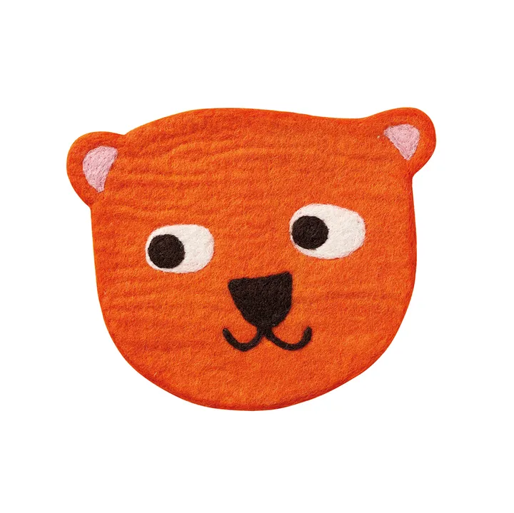 Little Bear 座垫 - 橙色 - Klippan Yllefabrik