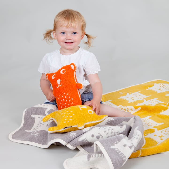 Little me chenille 毯子, 灰色 Klippan Yllefabrik