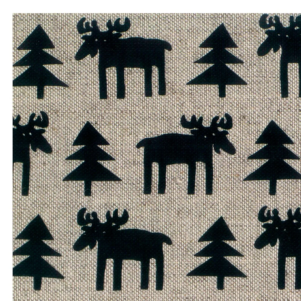 Moose 桌子 mat, 米色-黑色 Klippan Yllefabrik
