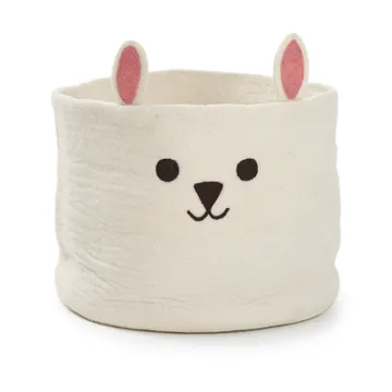 Rabbit basket Ø40 cm - 白色 - Klippan Yllefabrik