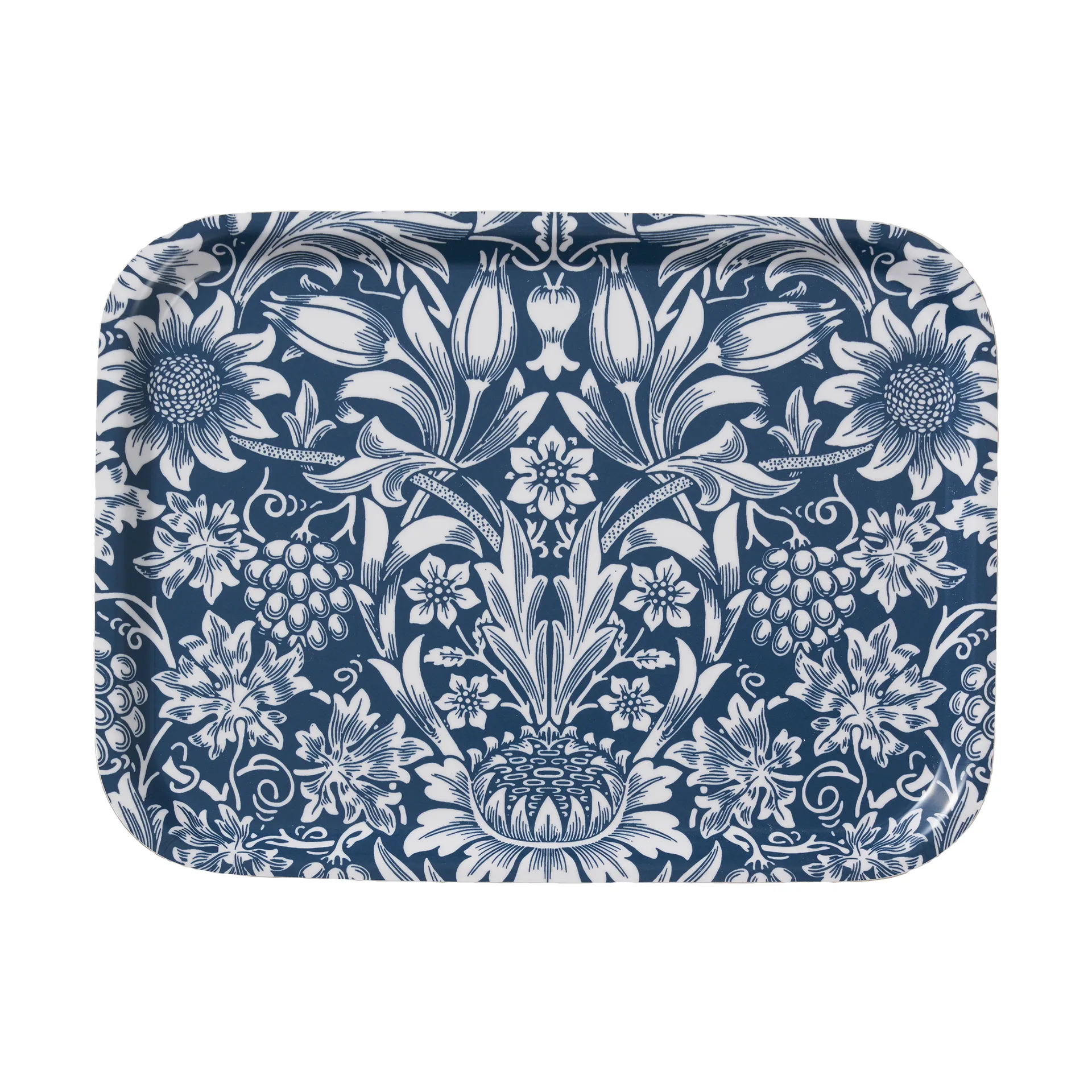 Sunflower 托盘 20x27 cm, Dark denim Klippan Yllefabrik