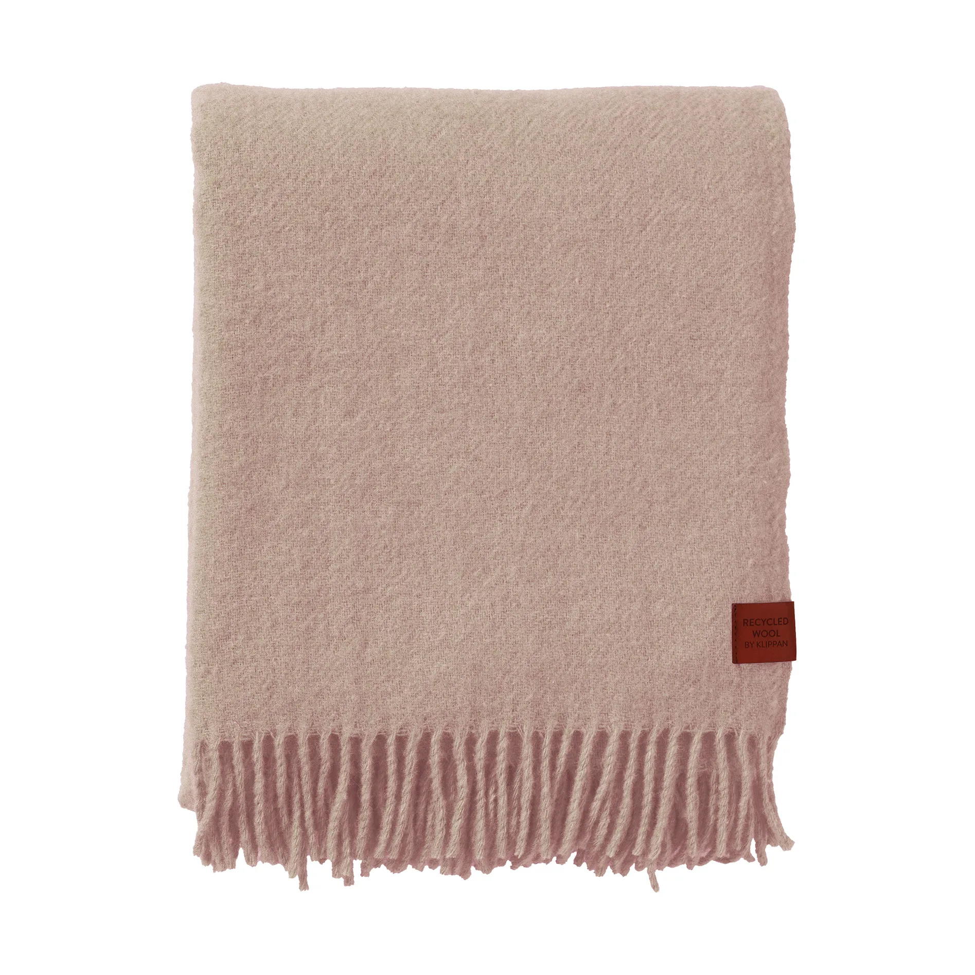 True 羊毛 毯子 130x200 cm, 奶油色 Klippan Yllefabrik