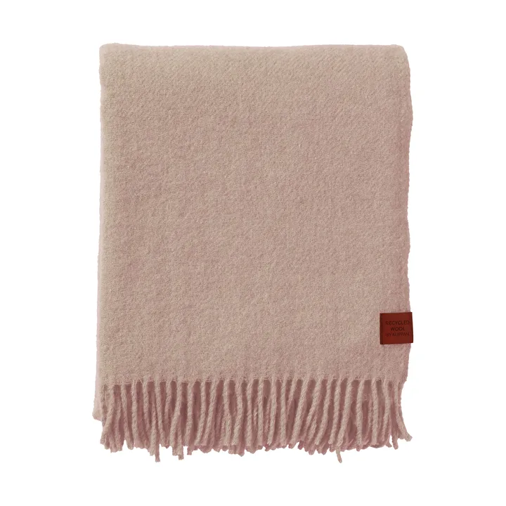 True 羊毛 毯子 130x200 cm - 奶油色 - Klippan Yllefabrik