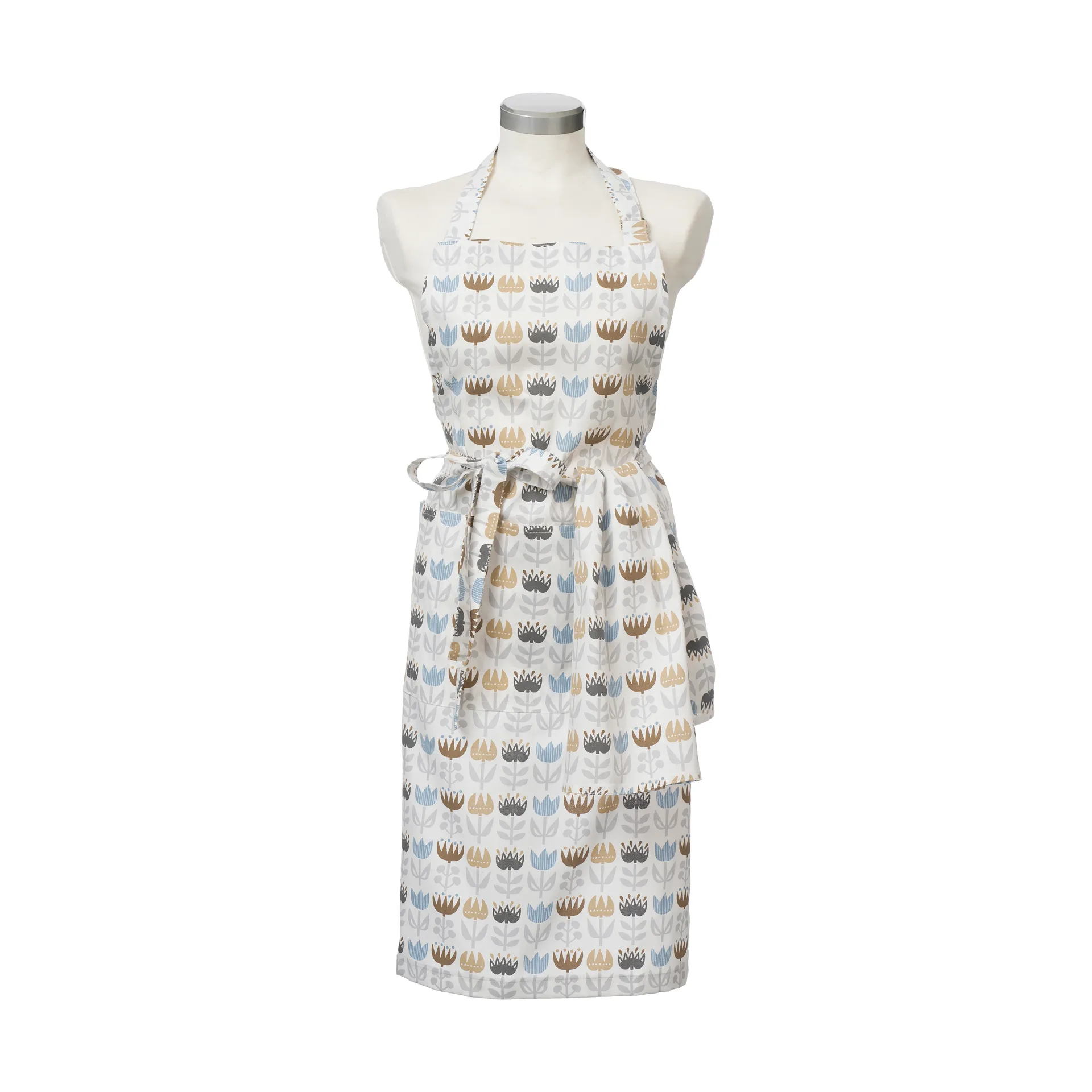 Tulip 围裙 90 cm, 灰色 Klippan Yllefabrik