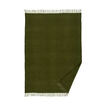 Zigzag 羊毛 毯子 130x200 cm - Basil - Klippan Yllefabrik