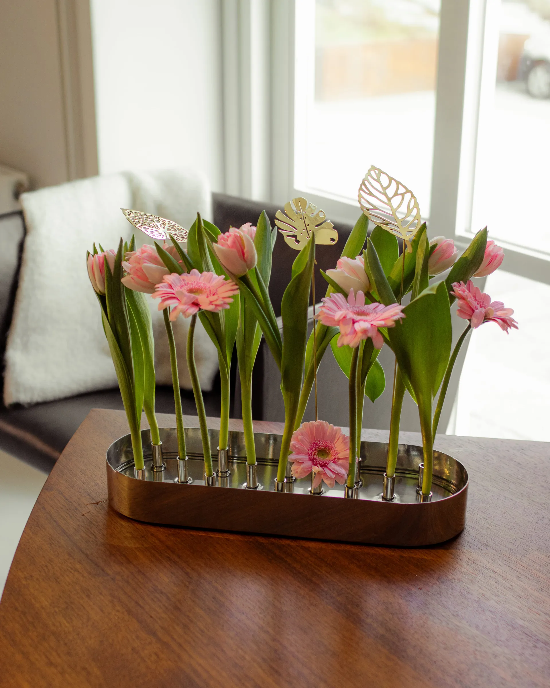 Brass leaves 装饰 两件套装, Water KLONG