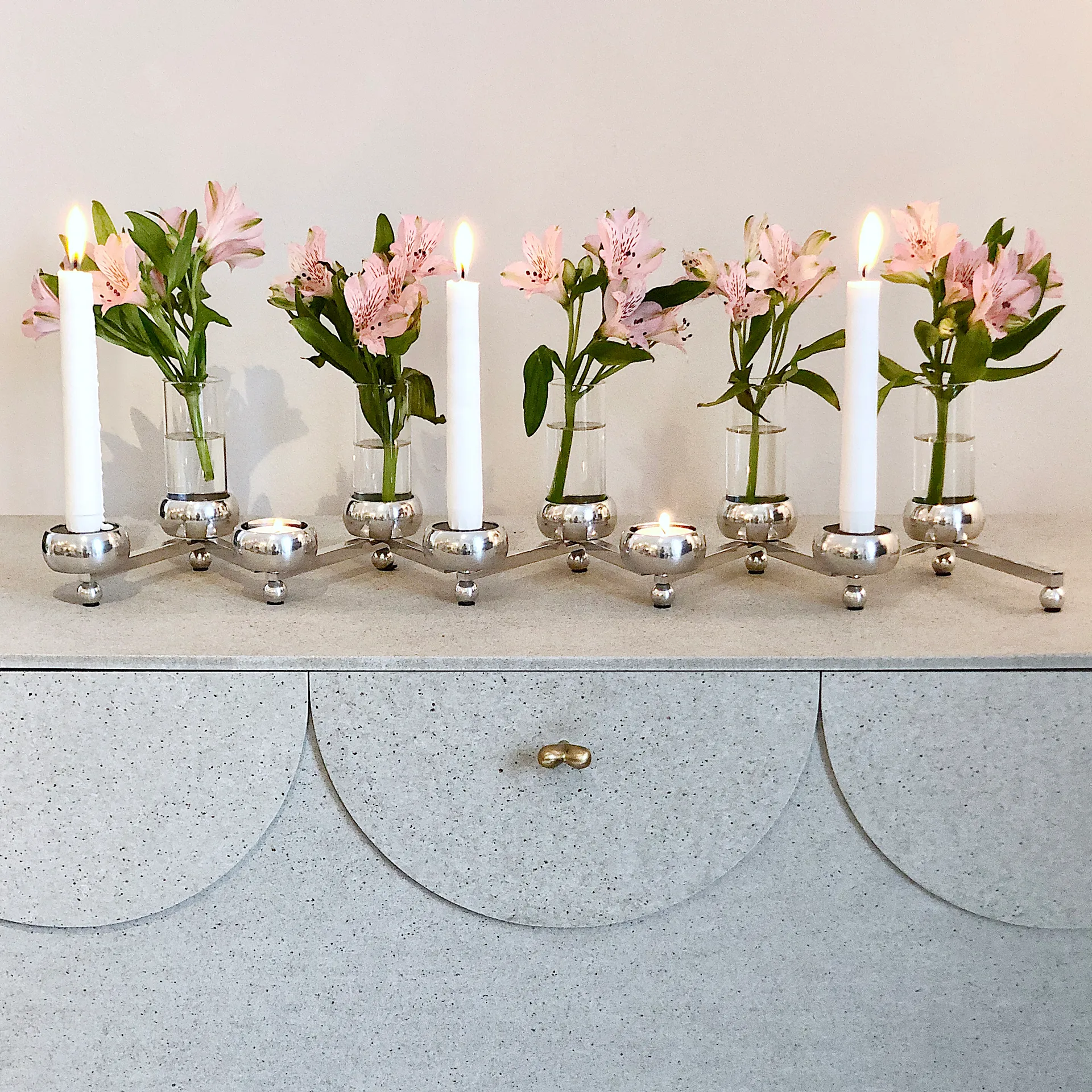 Constella 烛台  large, aluminum KLONG
