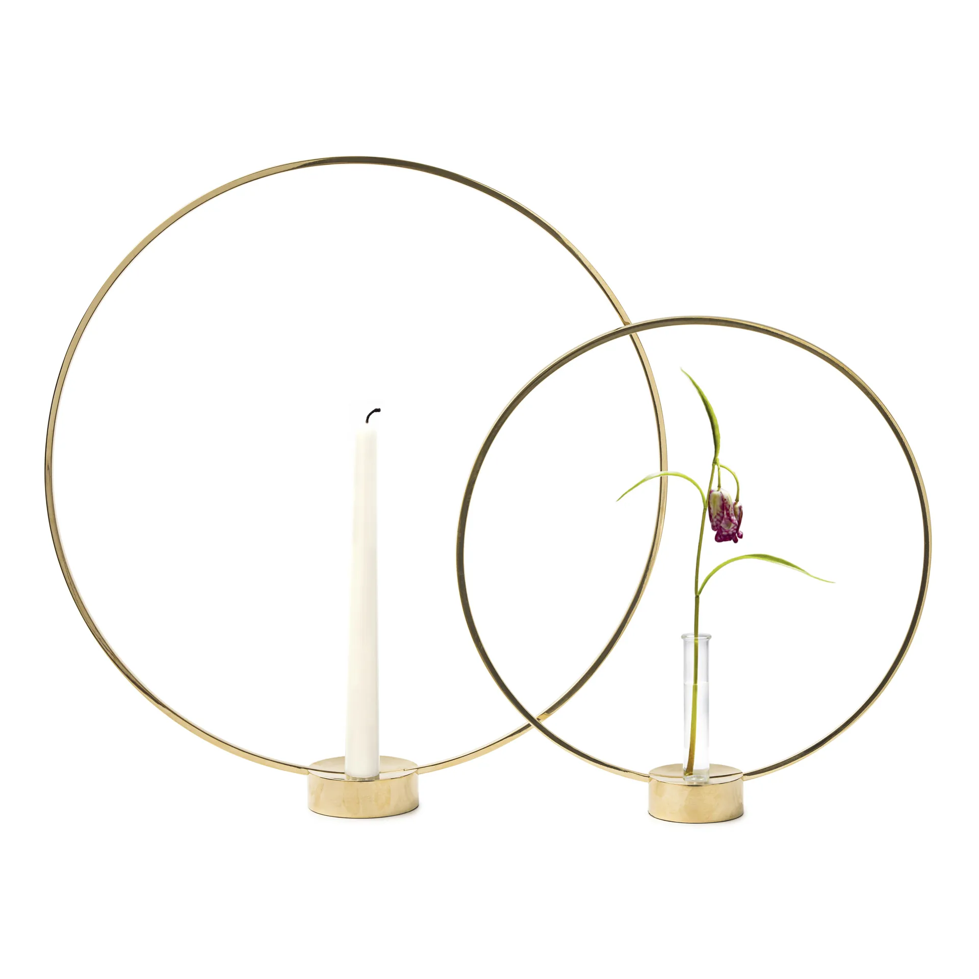 Gloria 烛台 , large, brass KLONG