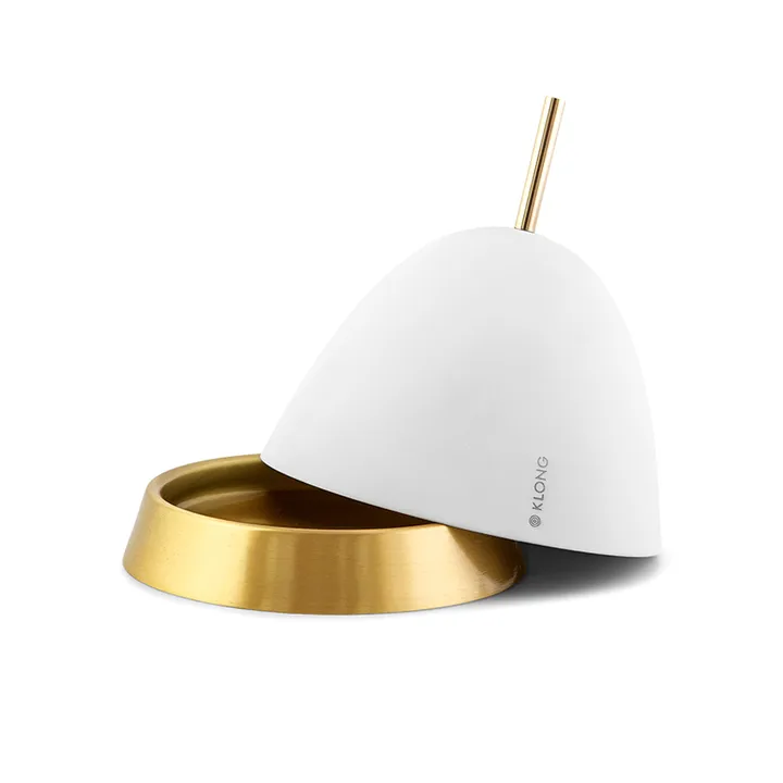 Gömma 收纳 小号12cm - 白色-brass - KLONG
