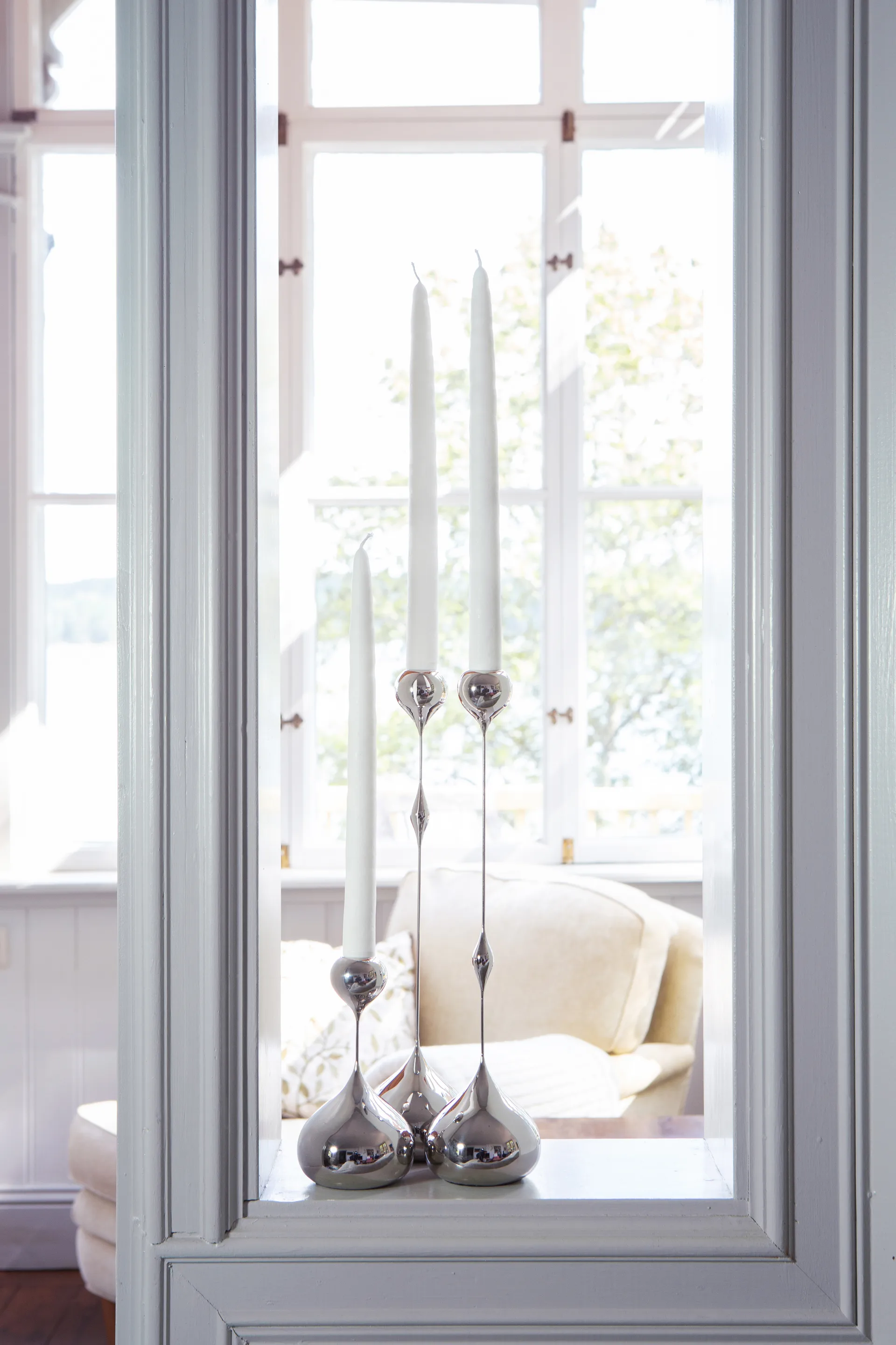 Tender 烛台 small, Nickel KLONG