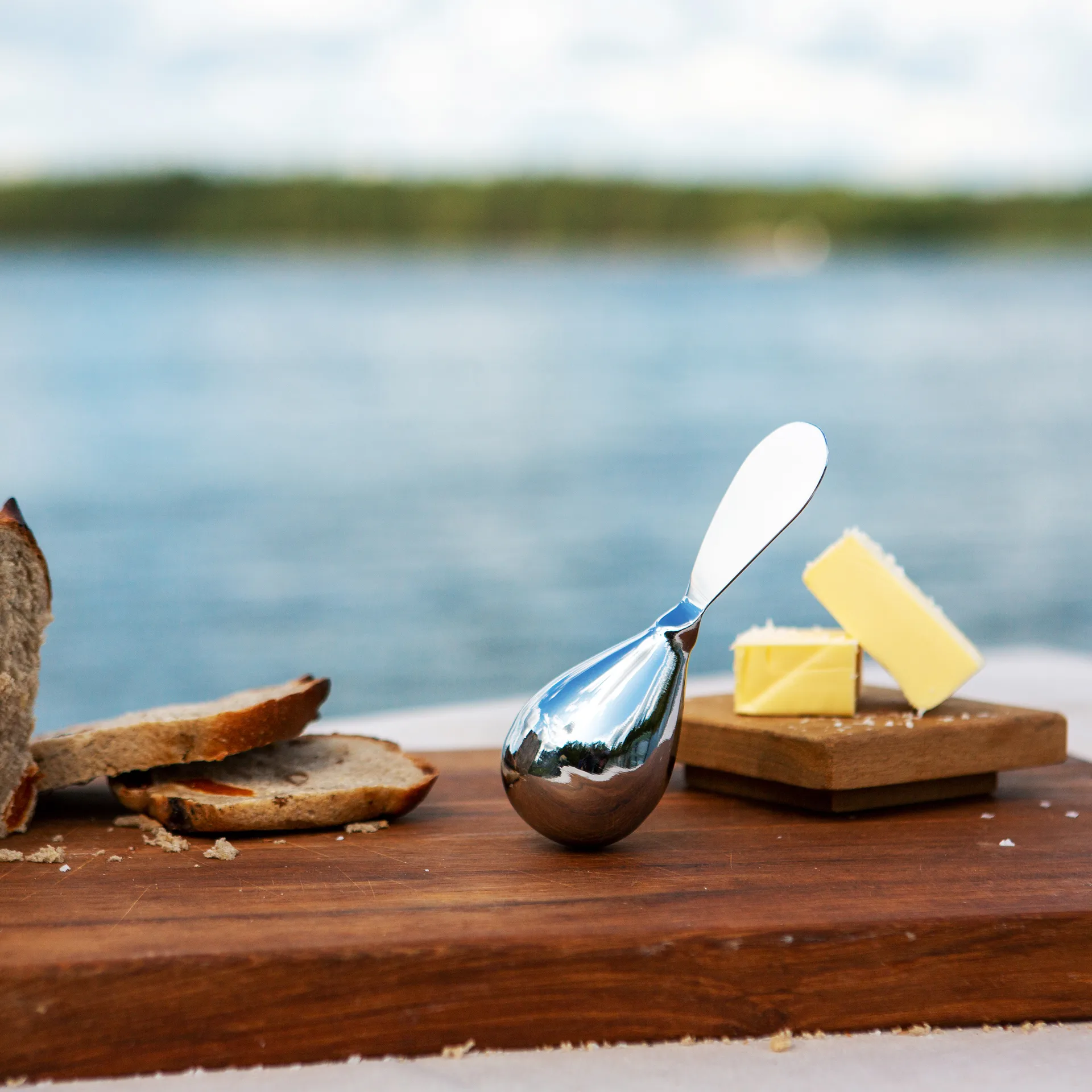 Tilt butter knife, 不锈钢 KLONG