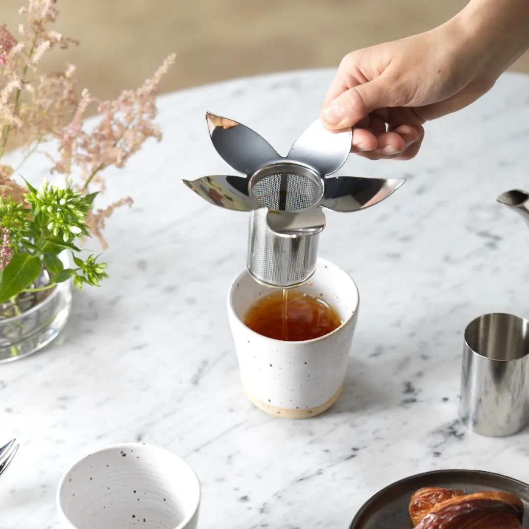 叶片滤茶器, 不锈钢 KLONG