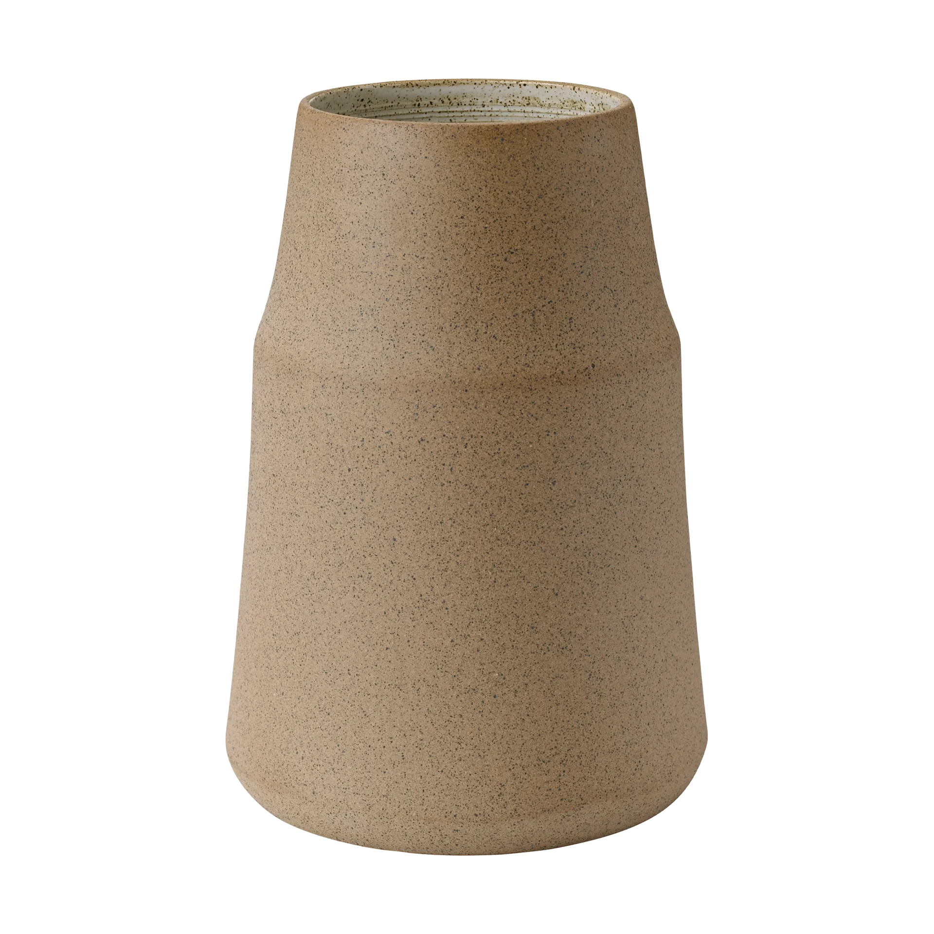 陶土花瓶18cm, 暖沙色 Knabstrup Keramik