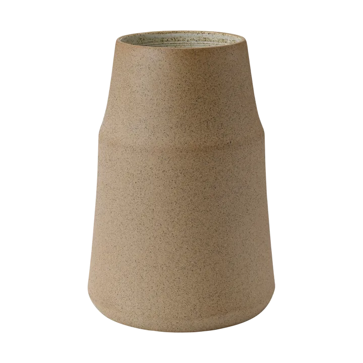陶土花瓶18cm - 暖沙色 - Knabstrup Keramik