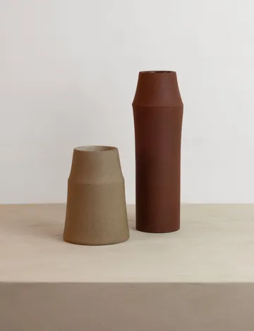 陶土花瓶32cm - 赤陶色 - Knabstrup Keramik