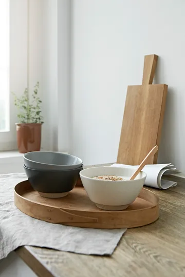 Colorit 碗 Ø14cm - 深灰色 - Knabstrup Keramik