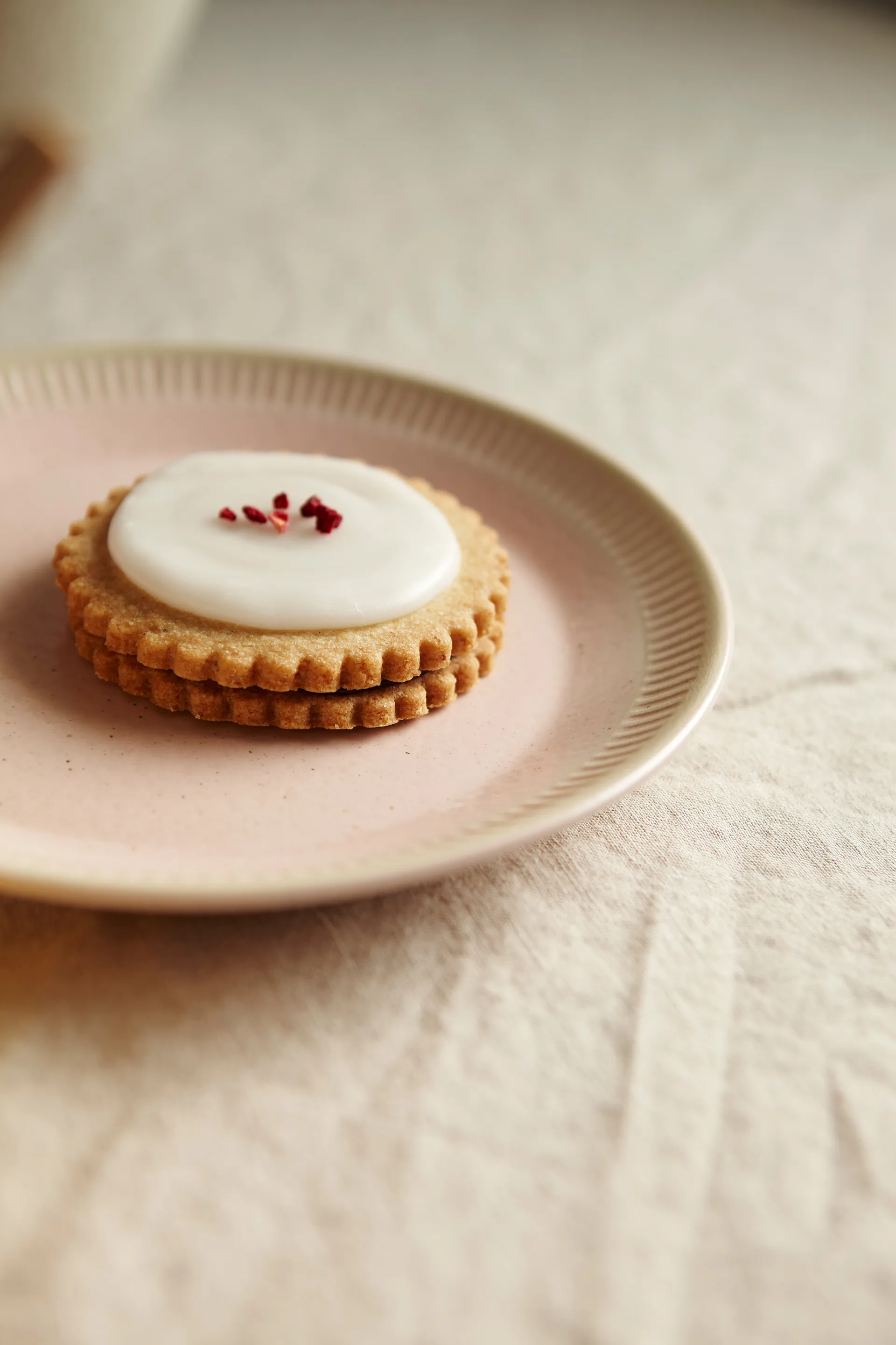 Colorit 盘子 Ø19 cm, 粉色 Knabstrup Keramik