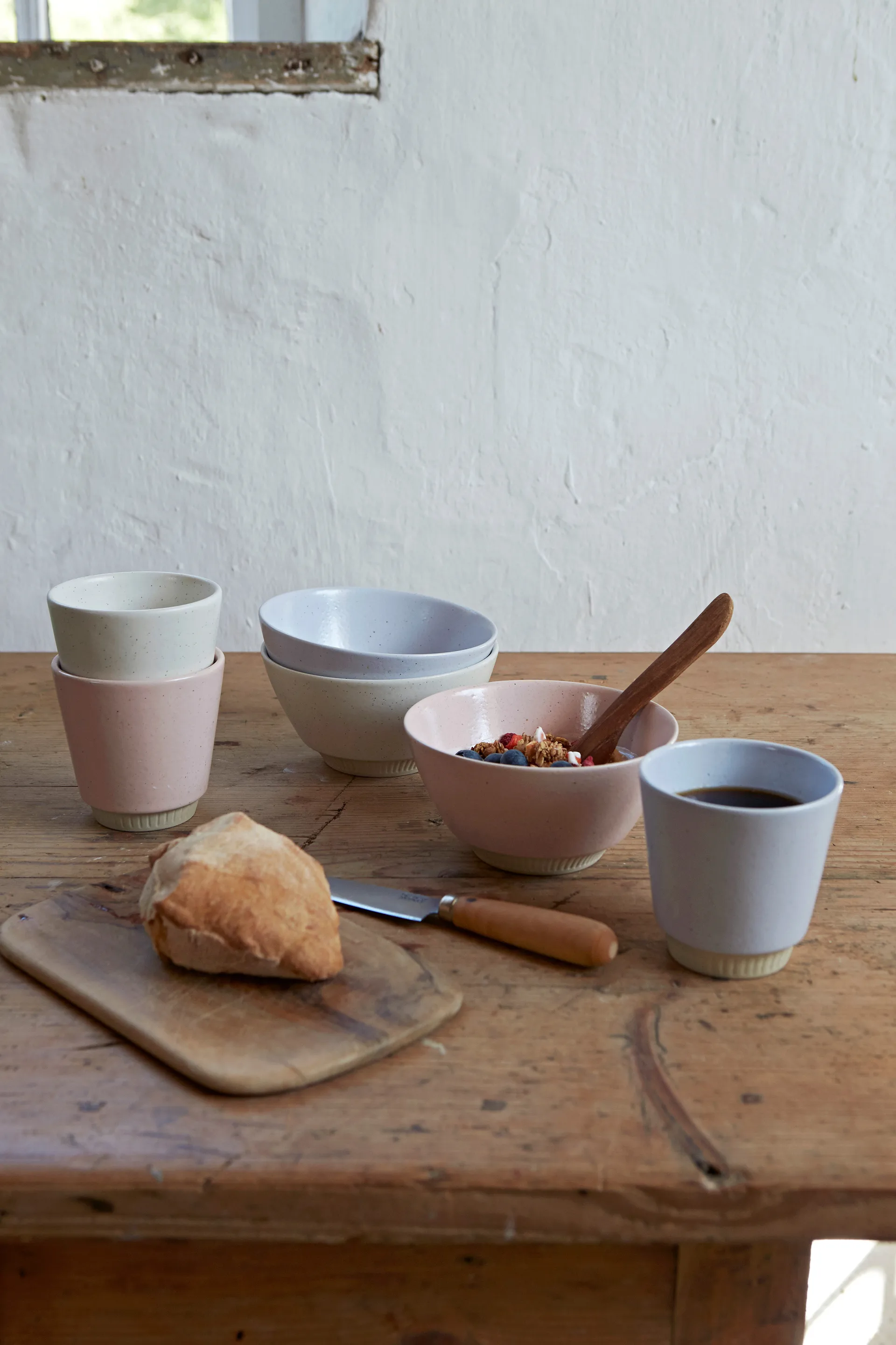 Colorit 马克杯 25 cl, 粉色 Knabstrup Keramik