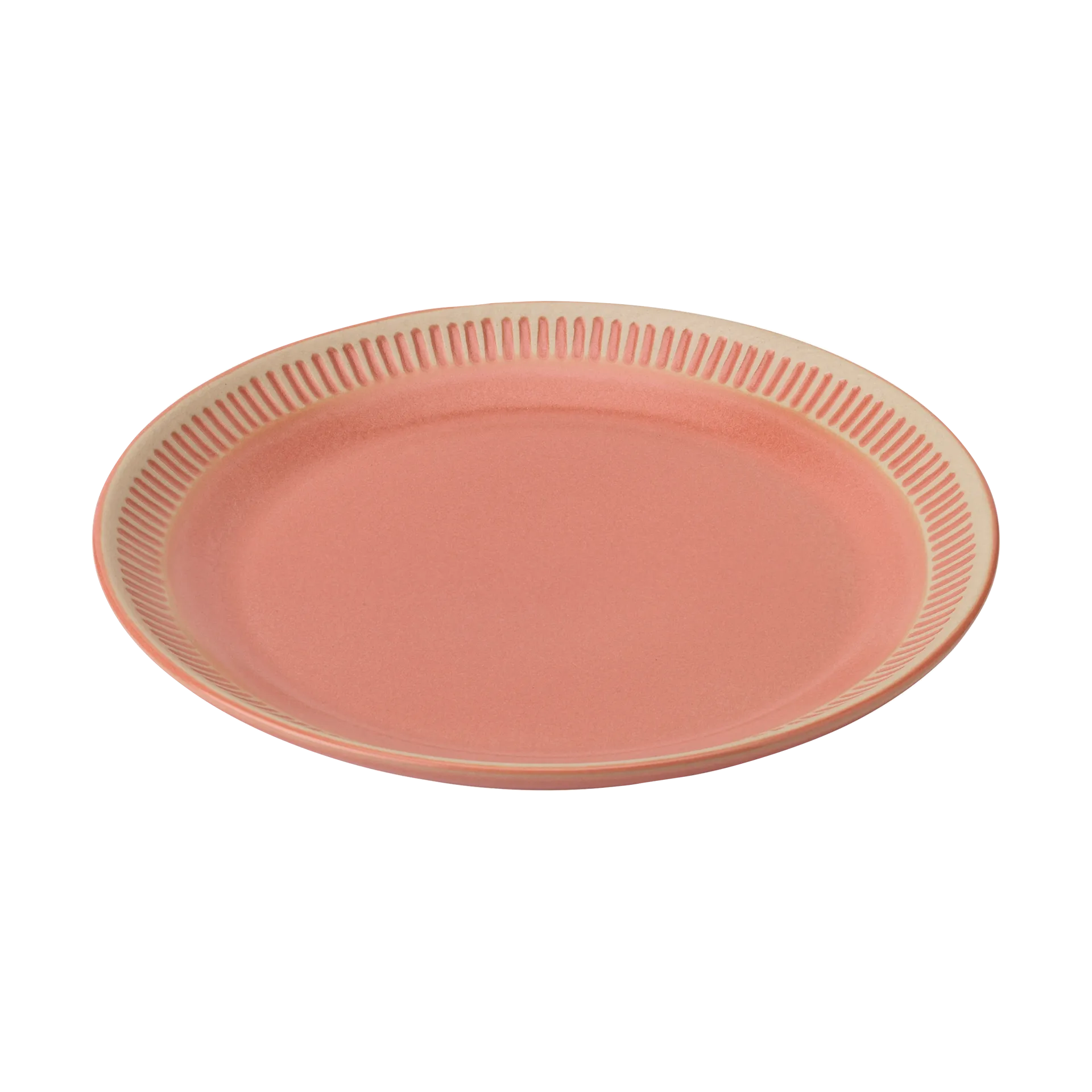 Colorit 盘子Ø27cm, 珊瑚色 Knabstrup Keramik