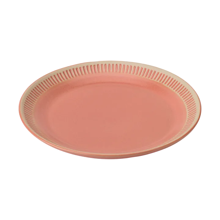 Colorit 盘子Ø27cm - 珊瑚色 - Knabstrup Keramik