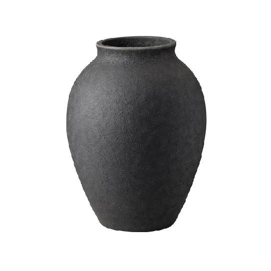 Knabstrup 花瓶 12.5cm - Svart - Knabstrup Keramik