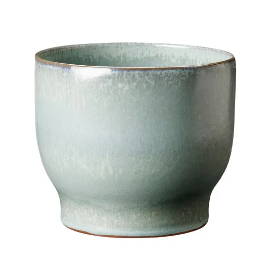 Knabstrup 户外花盆 Ø14.5cm - 柔和薄荷绿 - Knabstrup Keramik