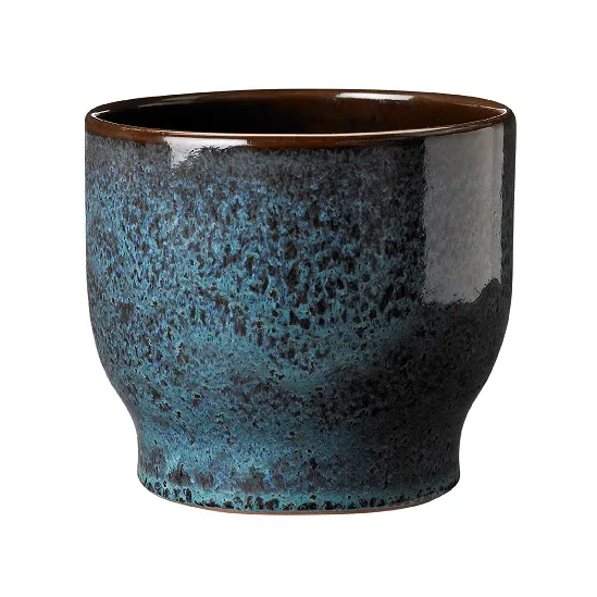 Knabstrup 户外花盆 Ø14.5cm - 海绿色 - Knabstrup Keramik