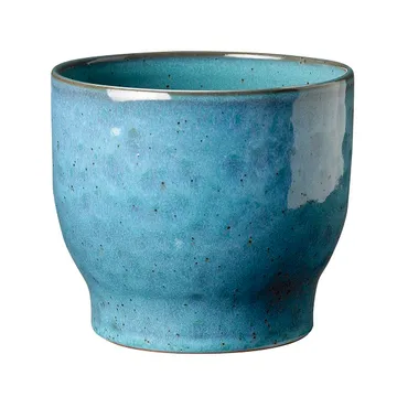 Knabstrup 户外花盆 Ø16.5cm - 灰蓝色 - Knabstrup Keramik