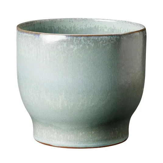 Knabstrup 户外花盆 Ø16.5cm, 柔和薄荷绿 Knabstrup Keramik