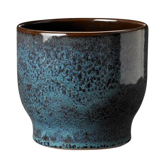 Knabstrup 户外花盆 Ø16.5cm - 海绿色 - Knabstrup Keramik