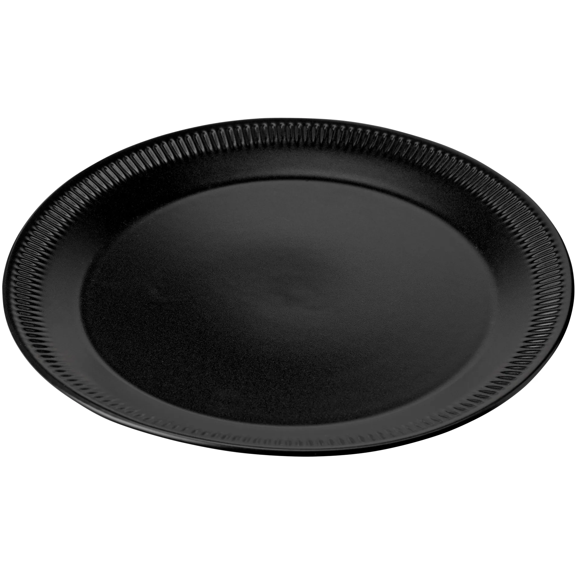 Knabstrup 晚餐盘 black, 27 cm Knabstrup Keramik