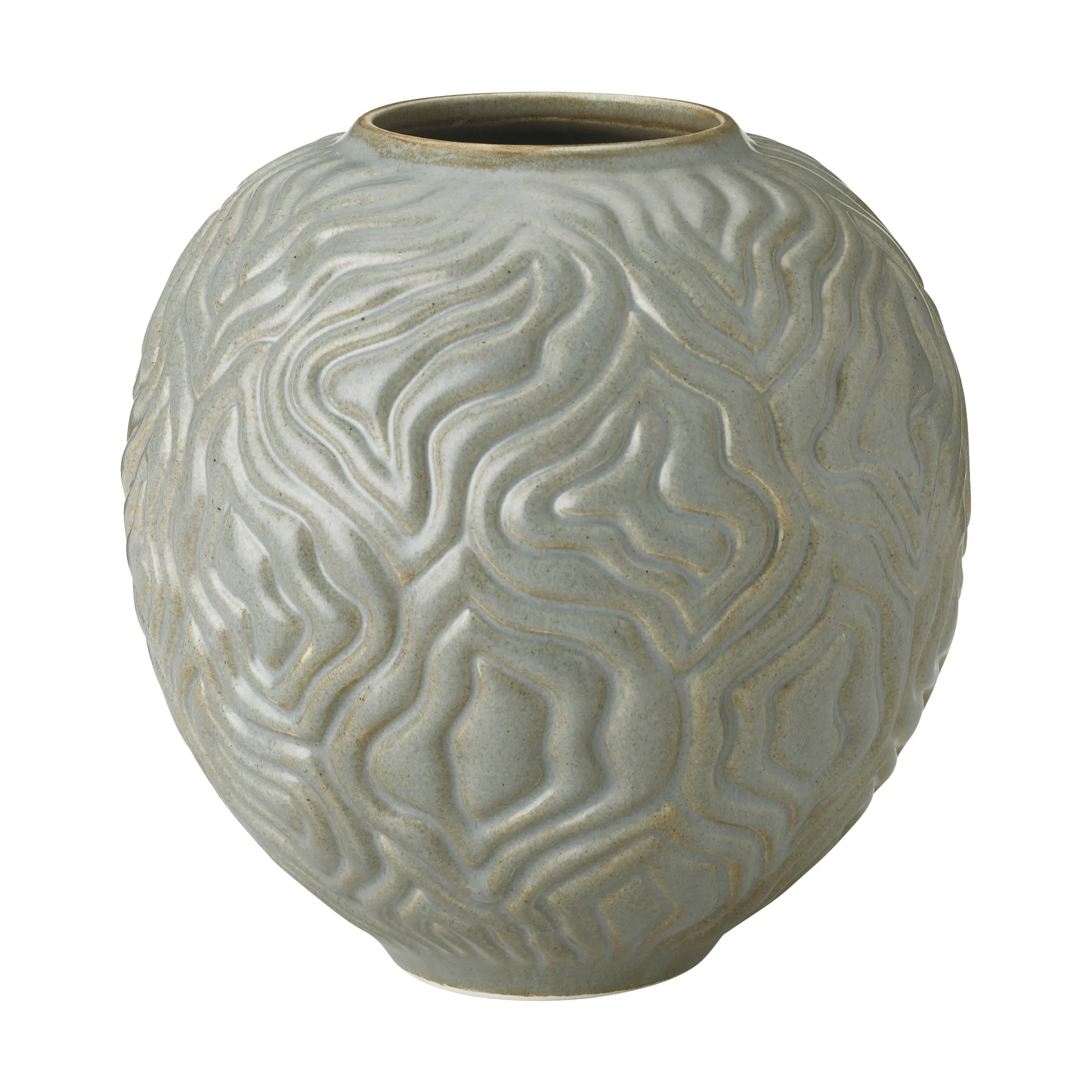 Solum 花瓶, 鼠尾草色 15cm Knabstrup Keramik