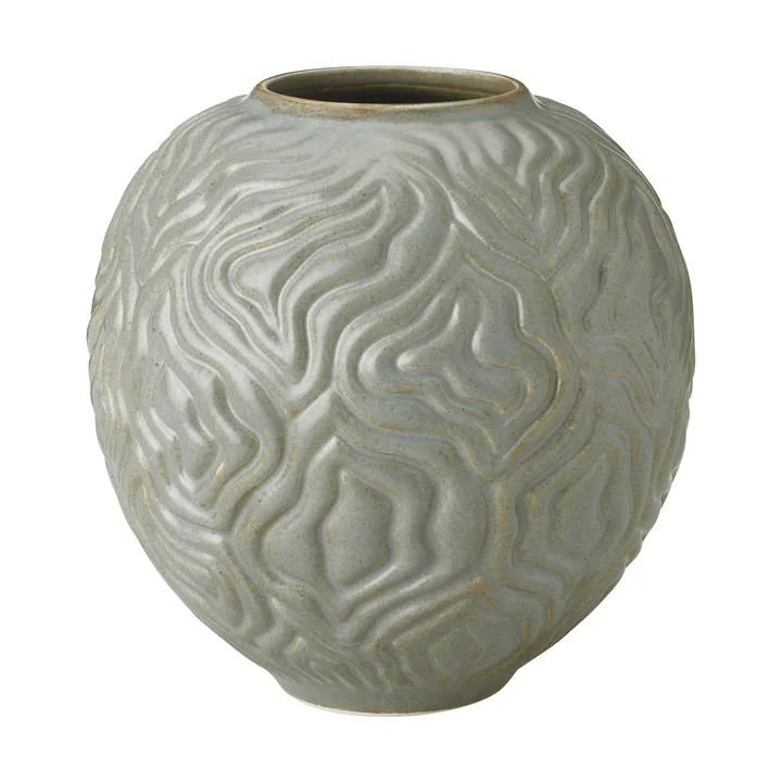 Solum 花瓶 - 鼠尾草色 15cm - Knabstrup Keramik