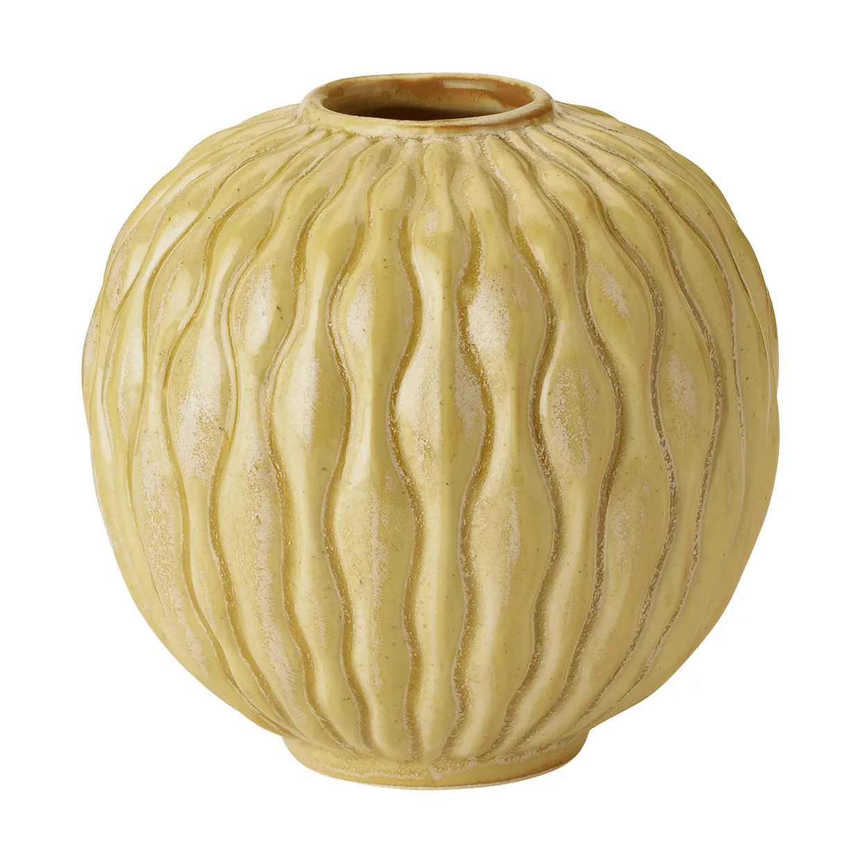 Solum 花瓶, 赭色，8.5cm Knabstrup Keramik