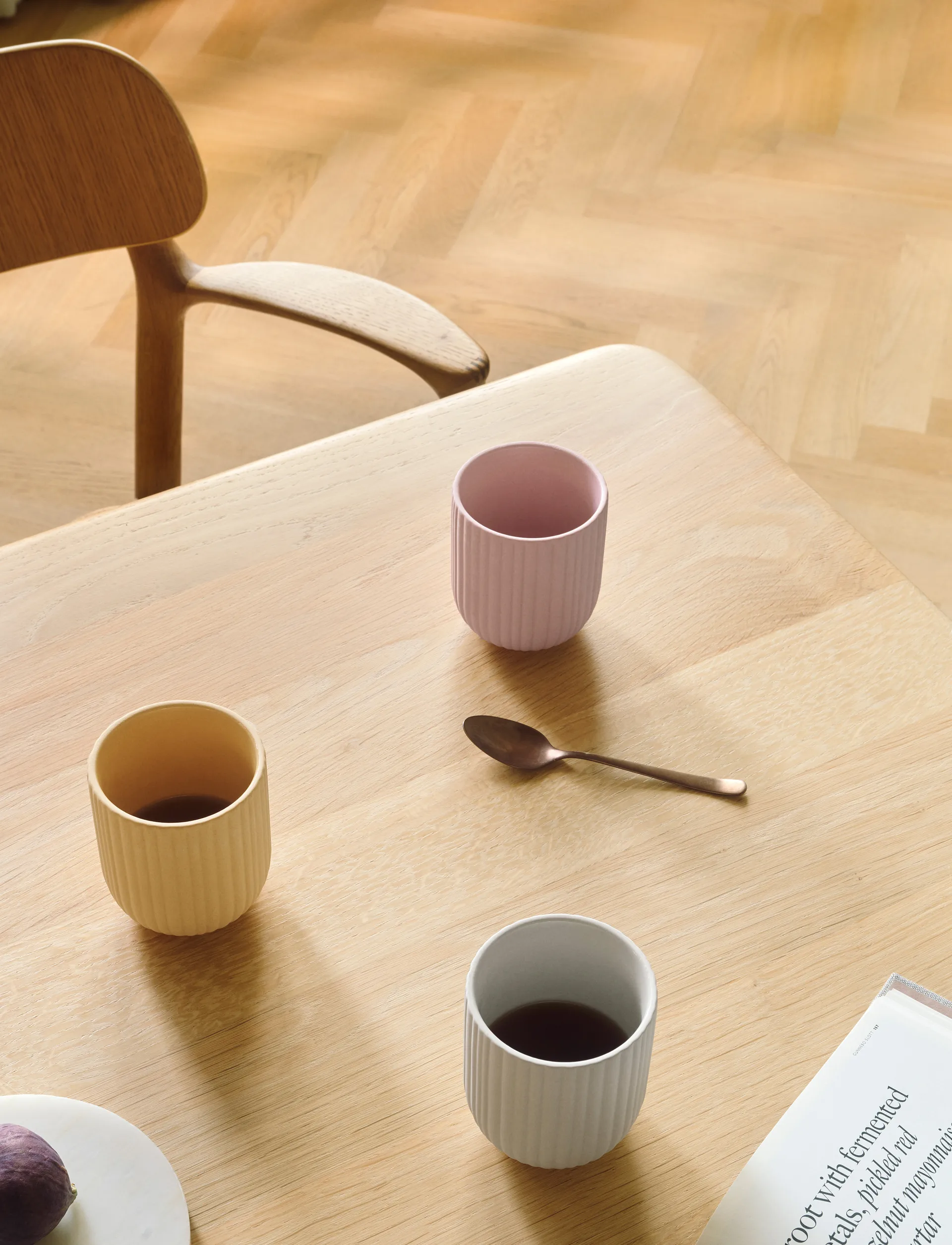 Verda 马克杯 25 cl, Soft 橙色 Knabstrup Keramik