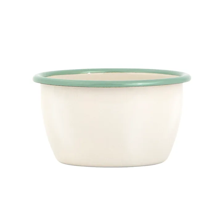 Kockums 搪瓷碗10cm - 奢华奶油色 - Kockums Jernverk