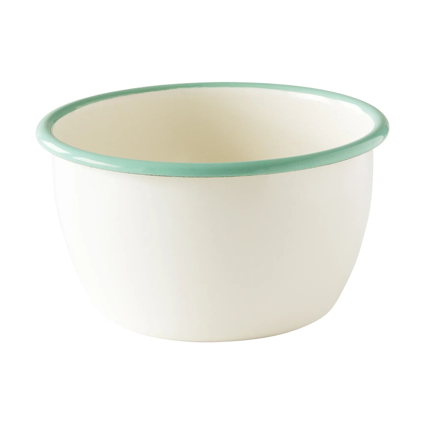 Kockums 碗, 奶油色配奢华绿_Ø14cm Kockums Jernverk