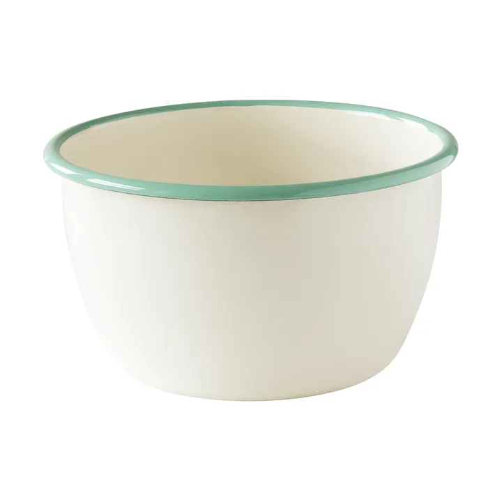 Kockums 碗 - 奶油色配奢华绿_Ø18cm - Kockums Jernverk