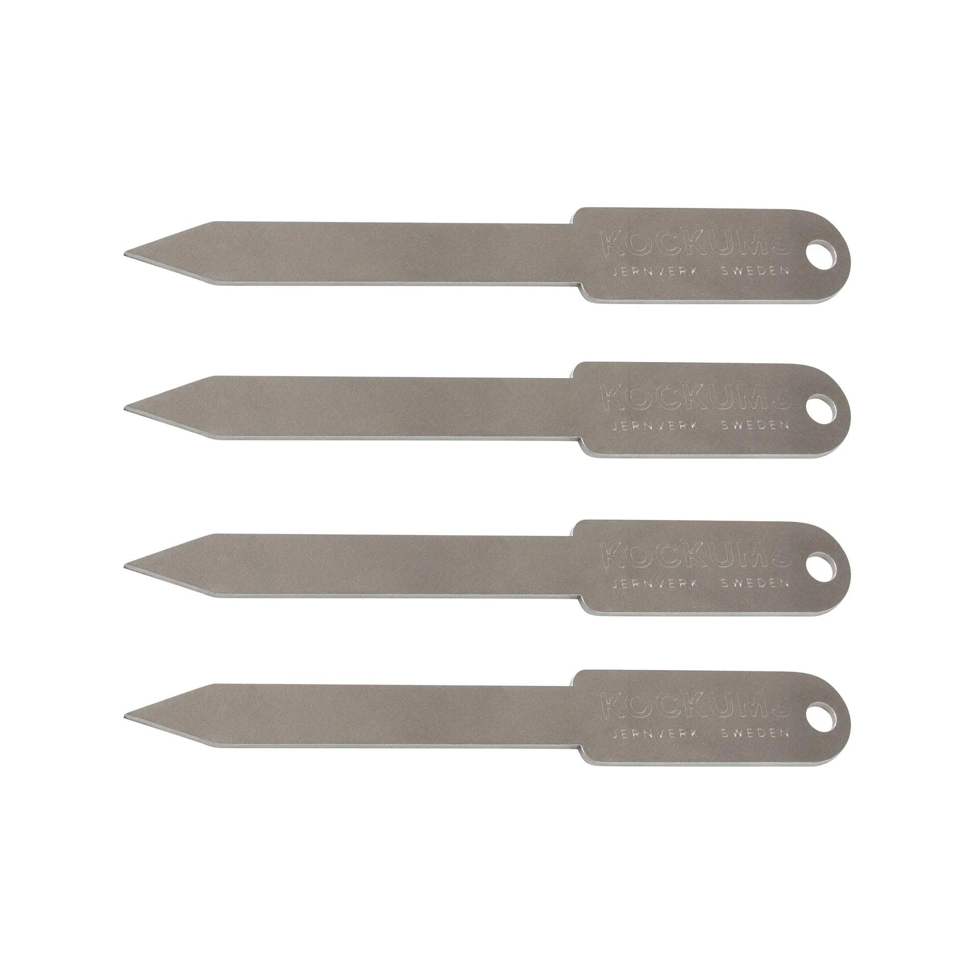 Kockums burgerstick 四件套装, 不锈钢 Kockums Jernverk