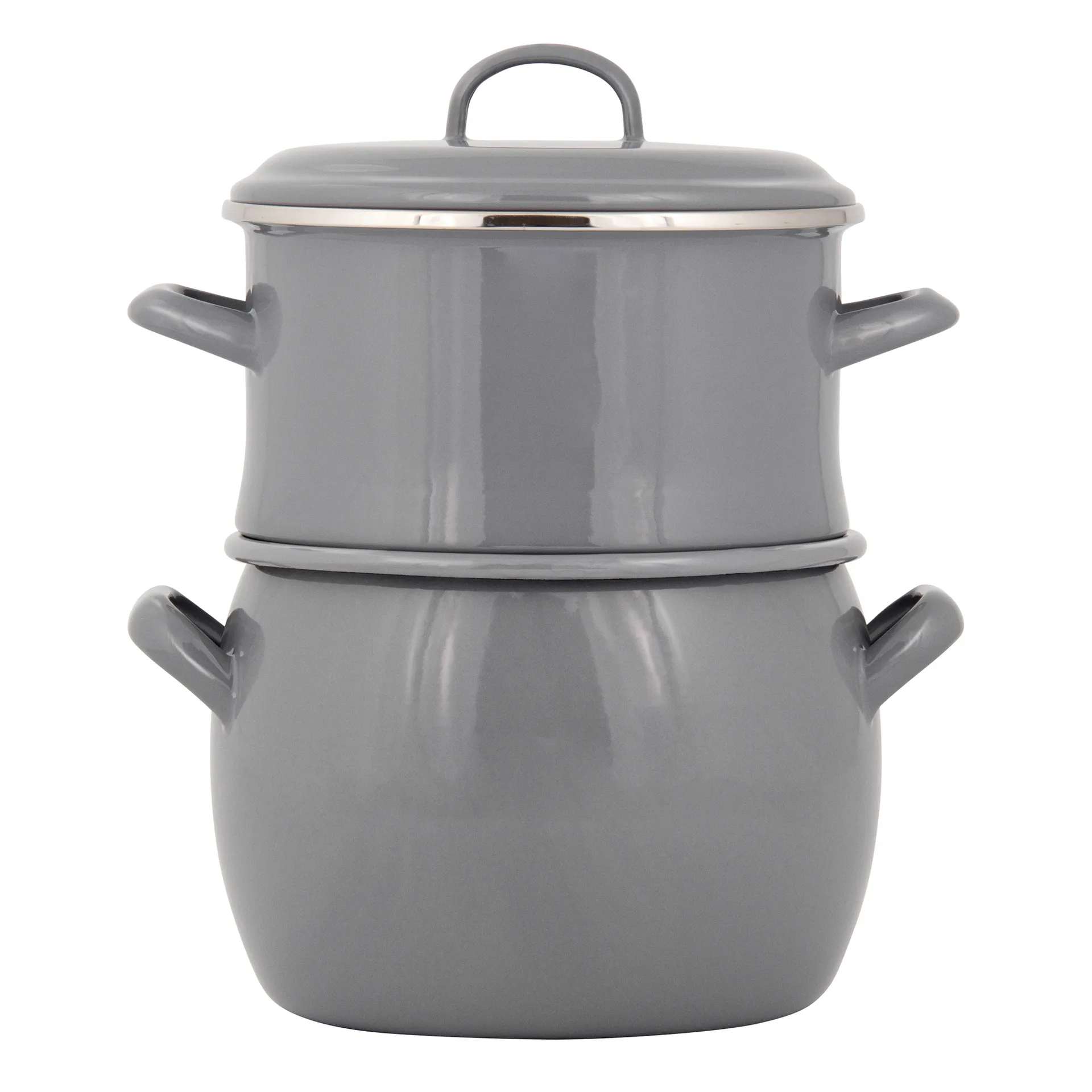 Kockums Paket  锅  and colander, kockums 灰色 Kockums Jernverk