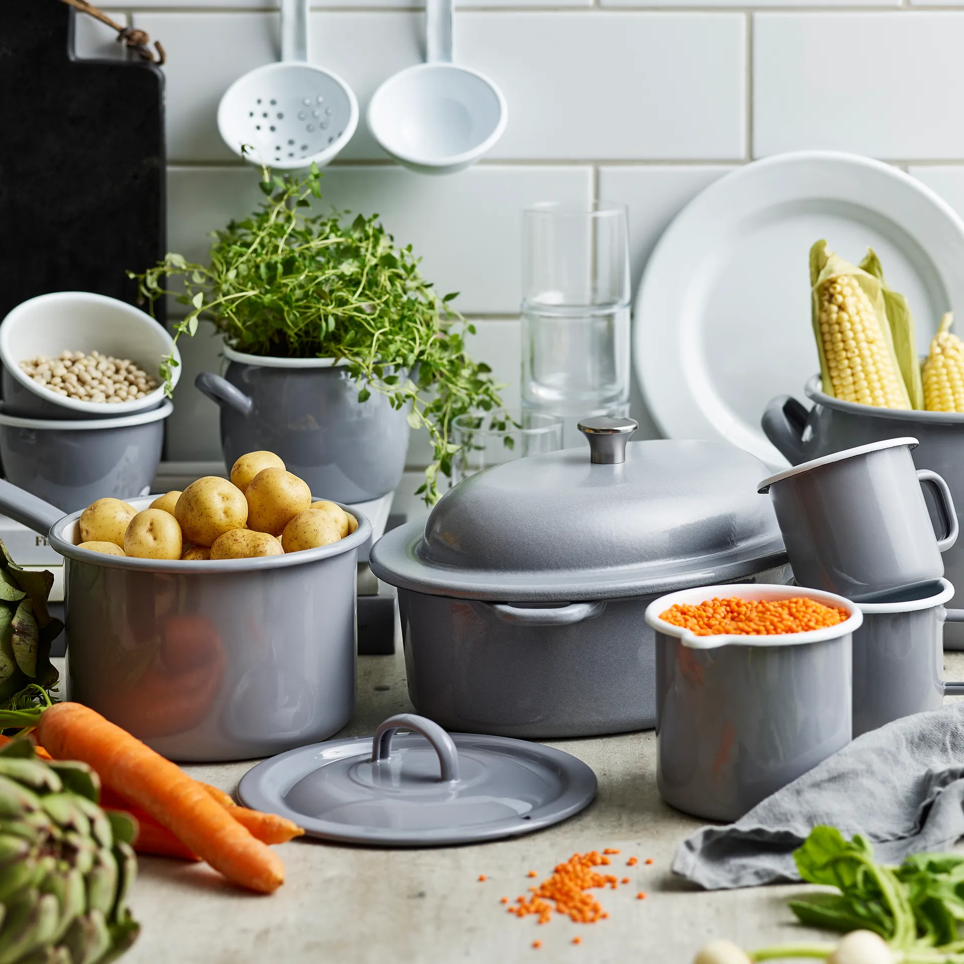 Kockums saucepan with long handle 2.3 l, Kockums 灰色 (灰色) Kockums Jernverk