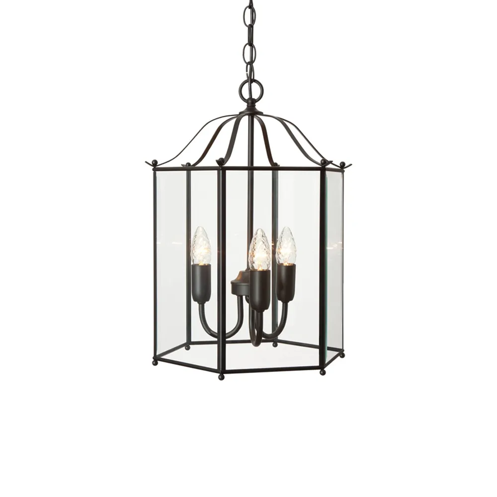 Glimminge 3 吊灯 Ø32 cm, 哑光 黑色 Konsthantverk