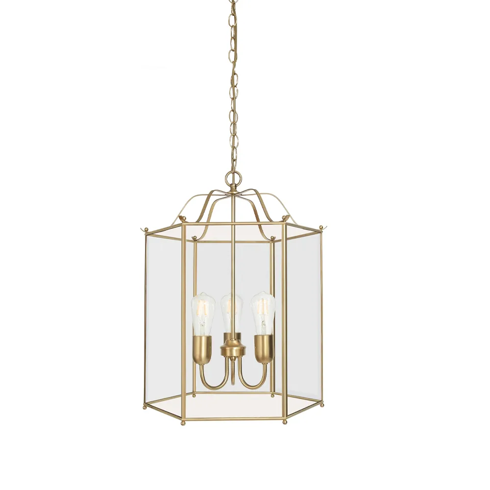 Glimminge 3 吊灯 Ø41 cm, 黄铜 Konsthantverk