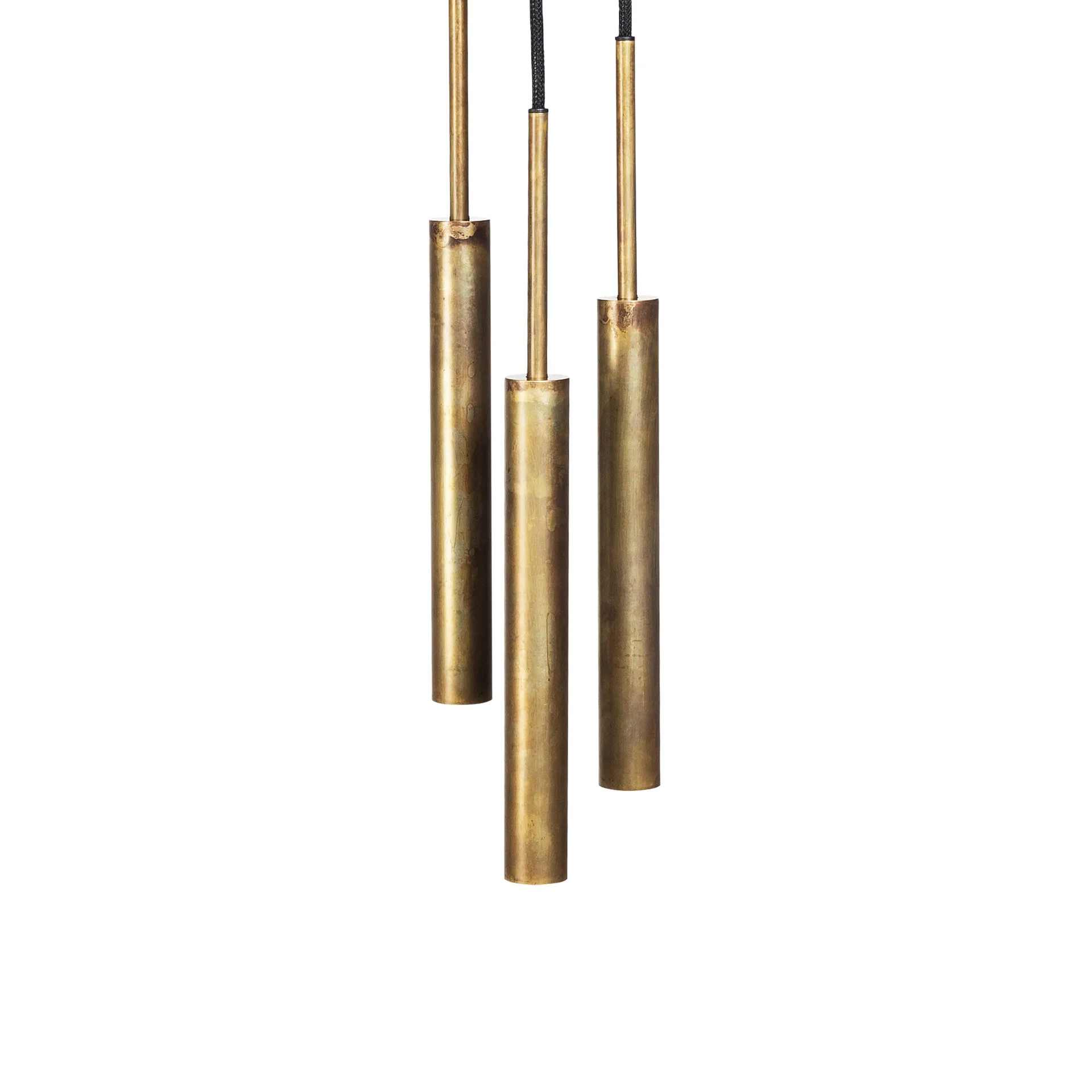 Stav 吊灯 3 round ceiling 盘子, 原色黄铜 Konsthantverk