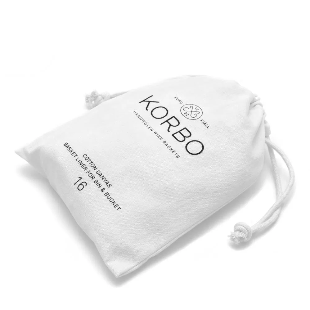 Korbo 16号内袋, 白色 KORBO