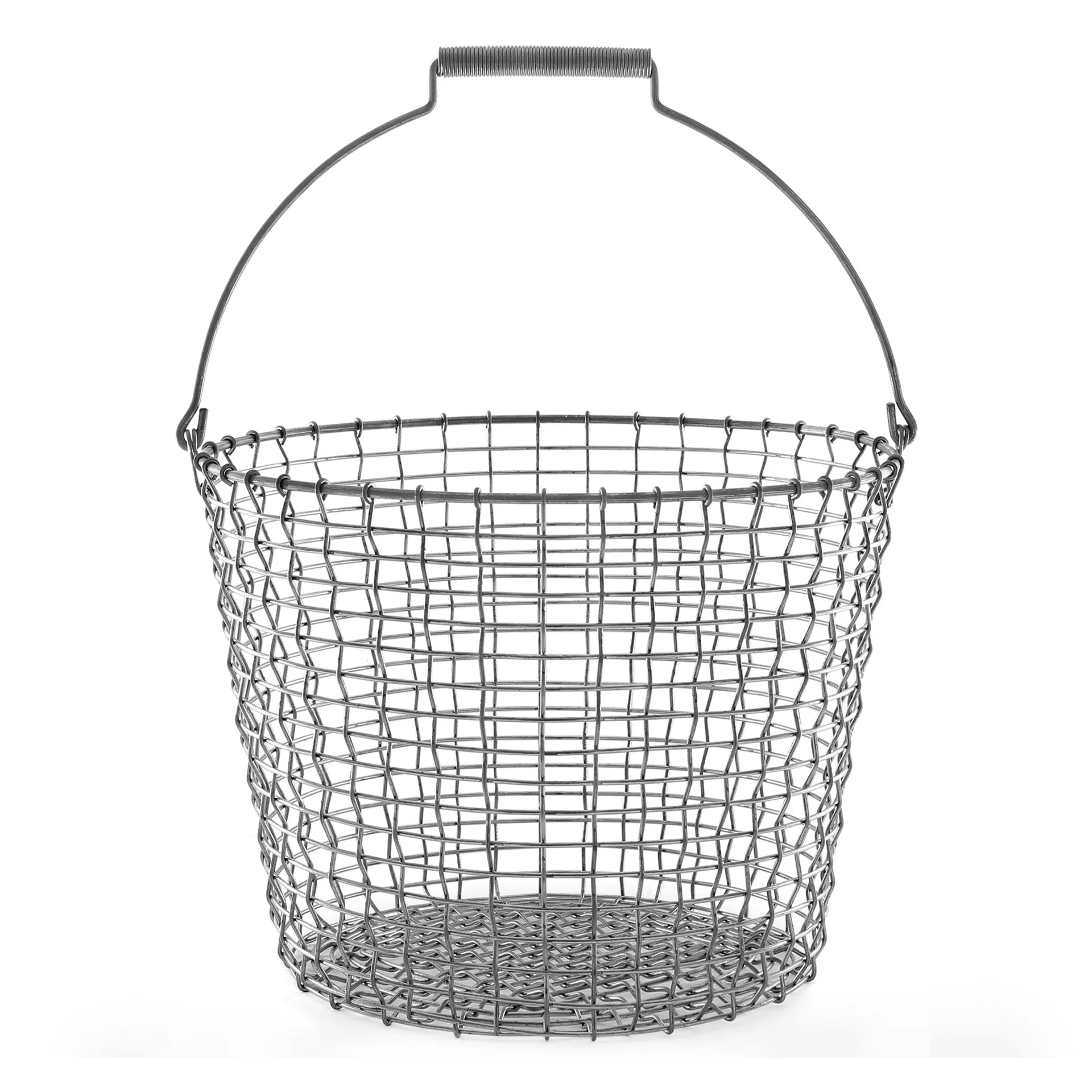 Korbo 24号经典手工钢丝收纳桶, galvanized steel KORBO