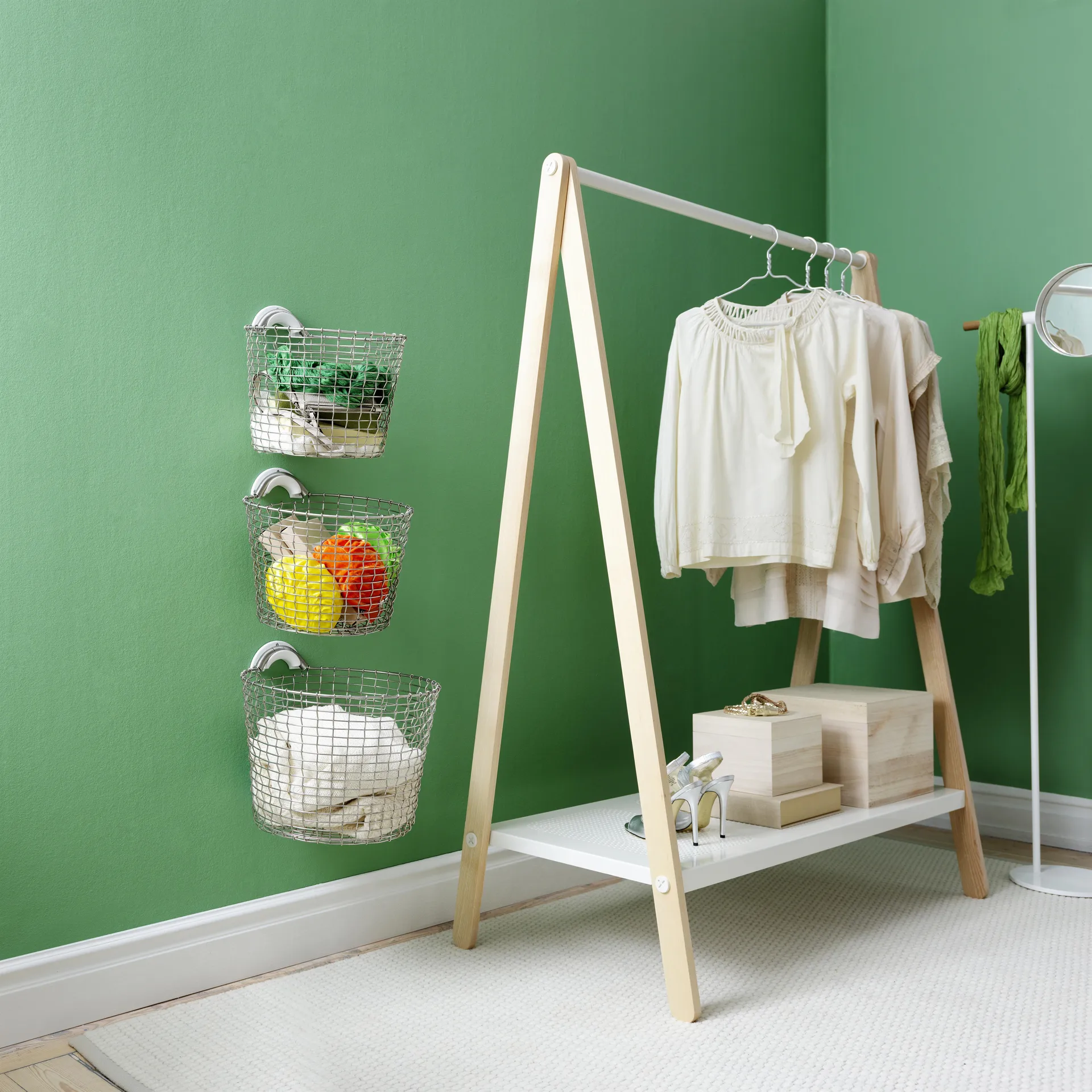 Korbo 置物篮/收纳篮 24, 耐酸钢（光亮） KORBO