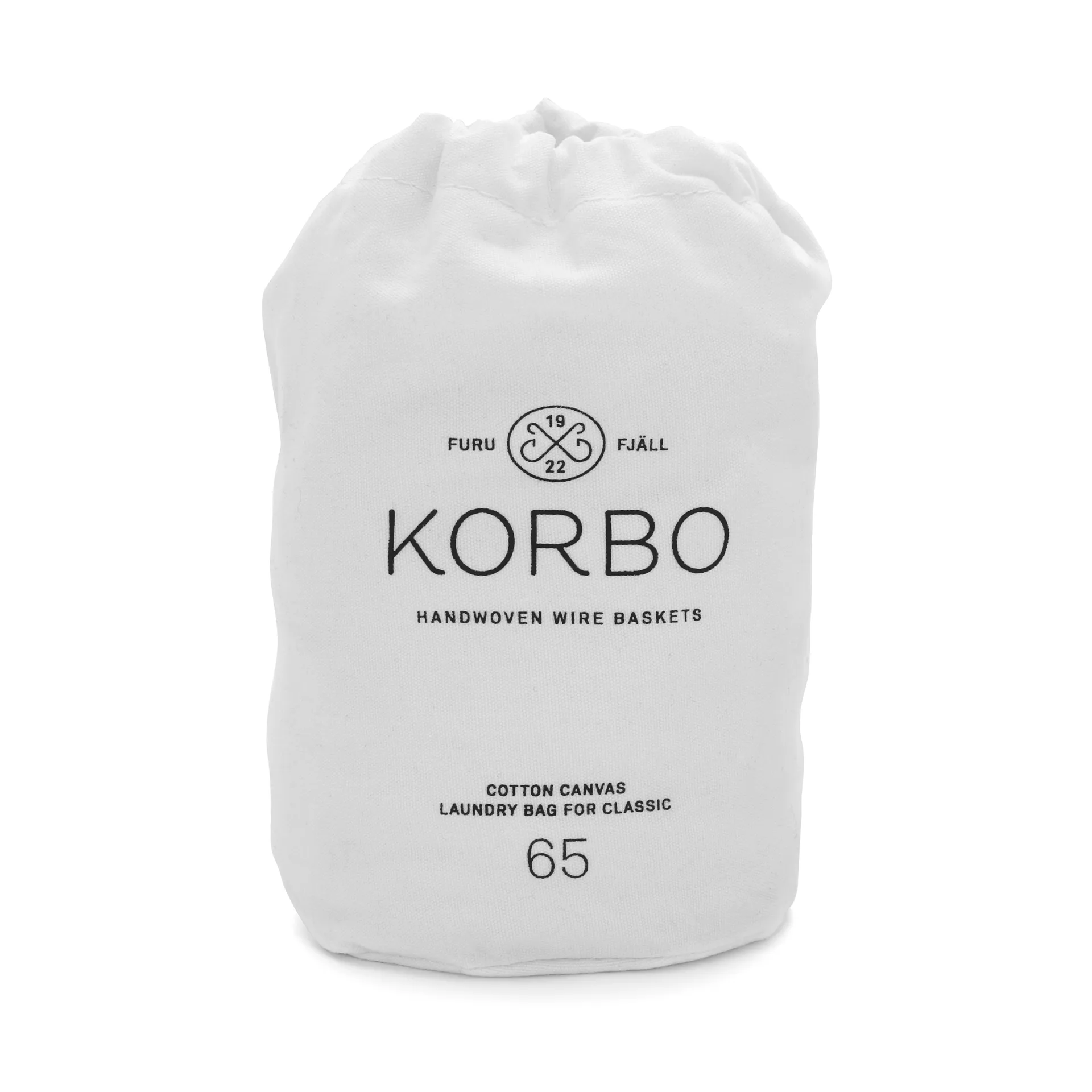 Korbo脏衣收纳袋, 白色 65 liters KORBO