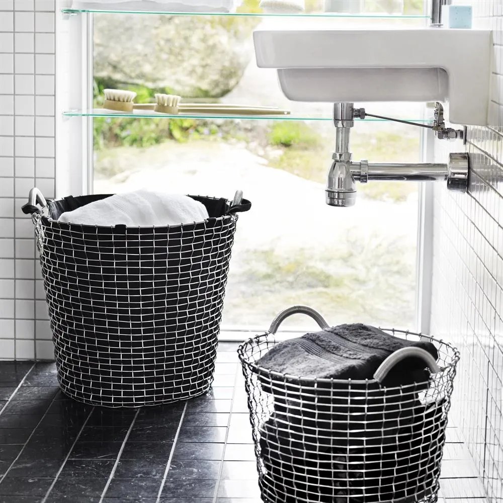 Korbo classic 置物篮/收纳篮 24, 耐酸钢（光亮） KORBO