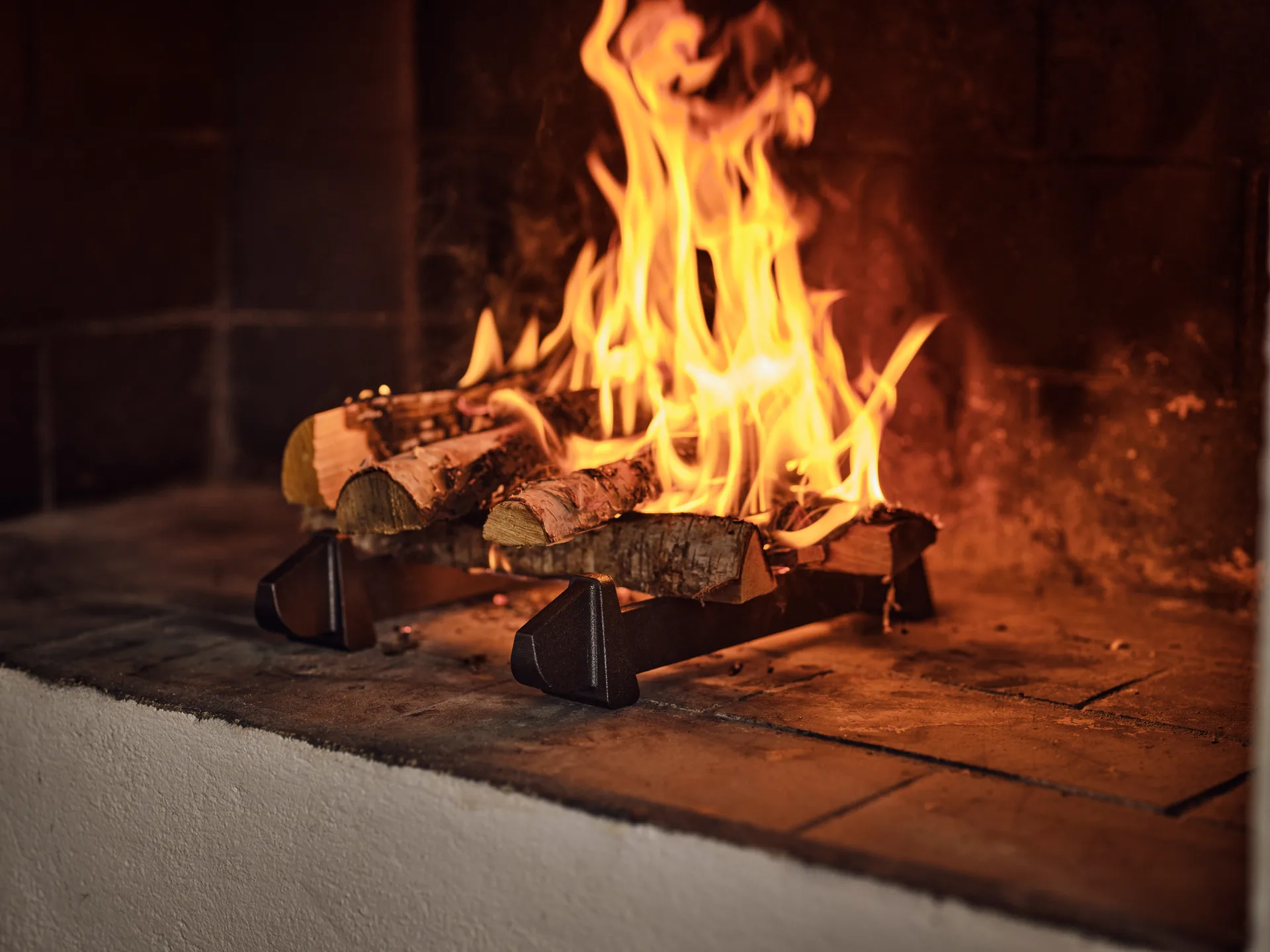 Korbo Fire-works fire dog 两件套装, Cast iron KORBO